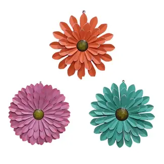 Metal Flower Wall Art