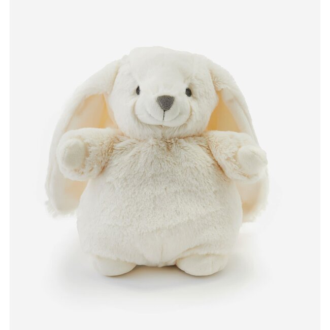 Plush Sitting White Bunny
