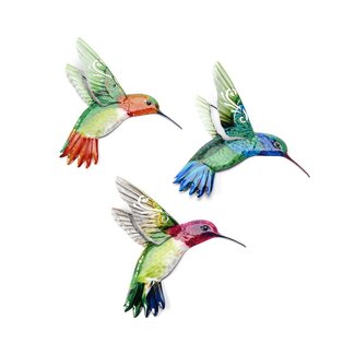 Hummingbird Design Wall Decor