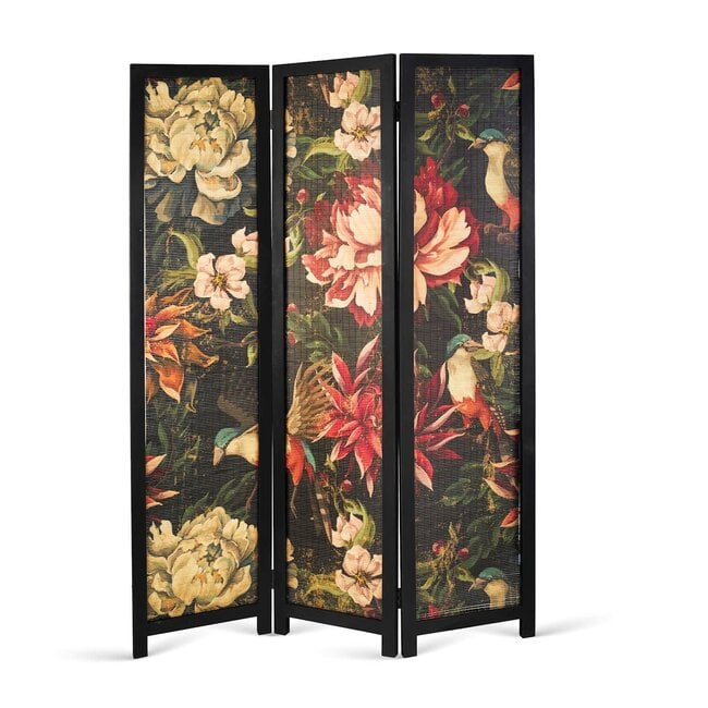 Bird of Paradise Bamboo Room Divider