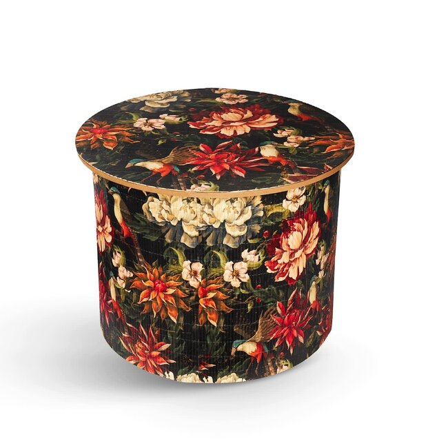 Birds of Paradise Storage Ottoman