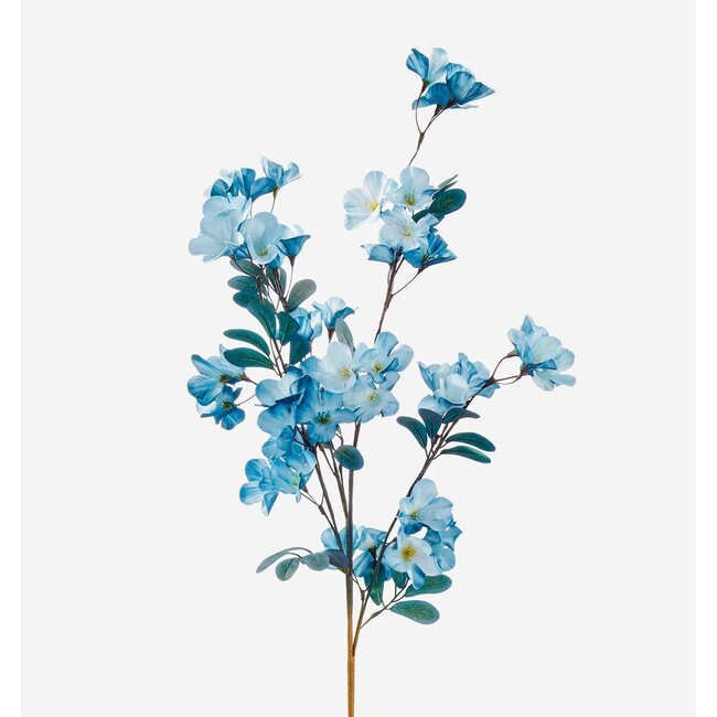 Artificial Blue Floral Stem