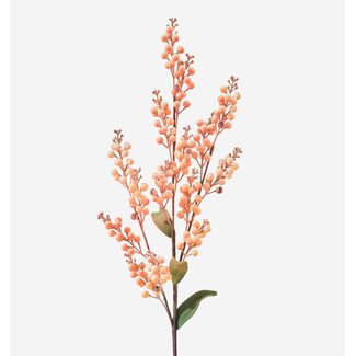 Artificial Pink Floral Berry Stem