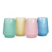 Pastel Modern Stemless Wine Glass
