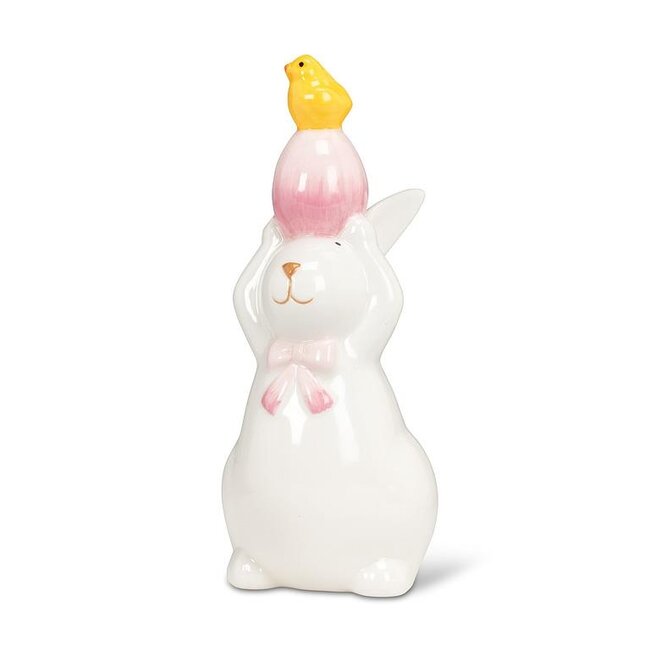 Bunny w/ Stacked Egg & Chick