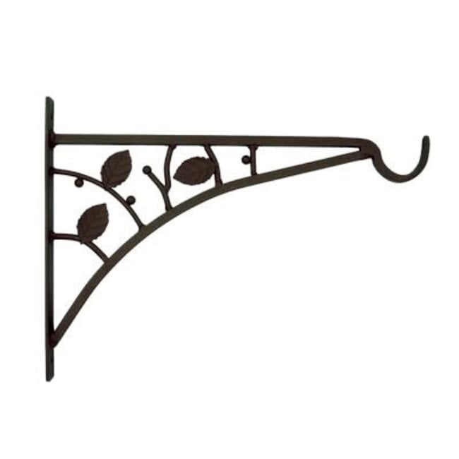 15" Rustic Finish Leaf Bracket