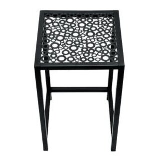Circle Motif Nested Square Plant Stand