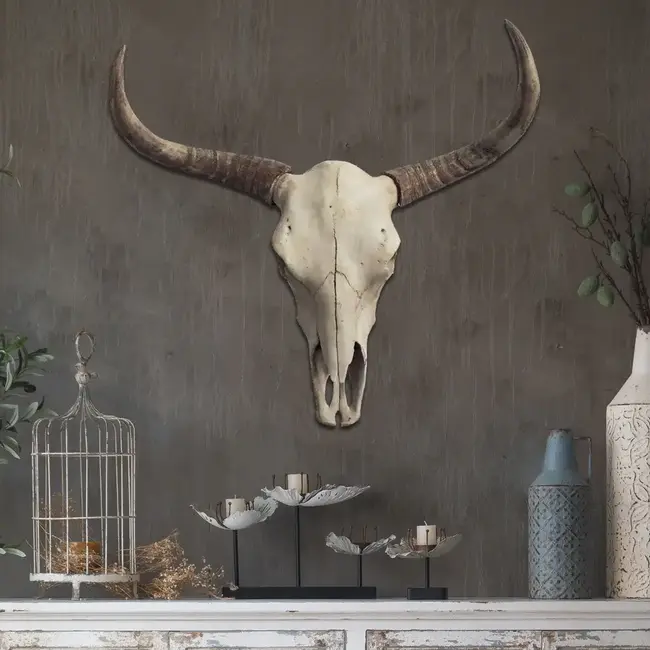Bull Skull Wall Decor