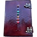 ZenN Flower of Life Tree Chakra Stone Leather Journal