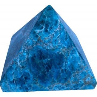 ZenN Blue Apatite Gemstone Pyramid