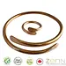 ZenN Pure Copper Adjustable Bracelet & Ring Set