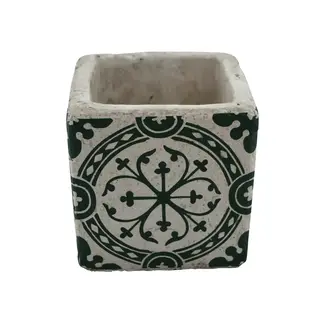 Green Deco Vase