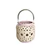 Lilac Ceramic Lantern