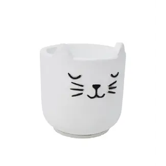 4" Cat Pot