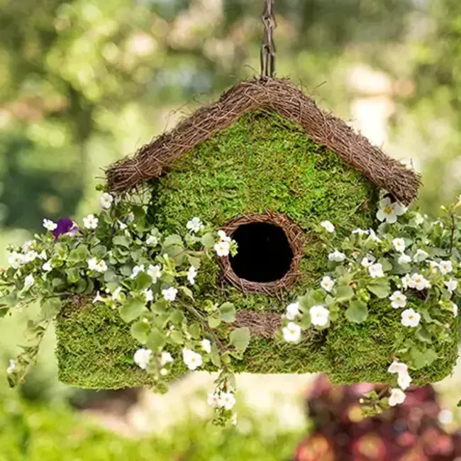Moss Birdhouse