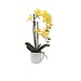 20" Artificial Yellow Orchid