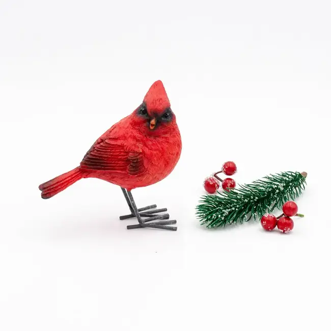 Small Standing Cardinal Figurine