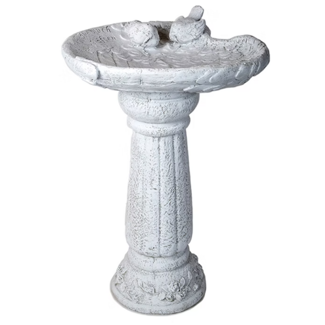 Birdbath - Live, Love, Laugh Natural