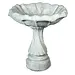 Birdbath - Large Swirl Base & Tulip Top