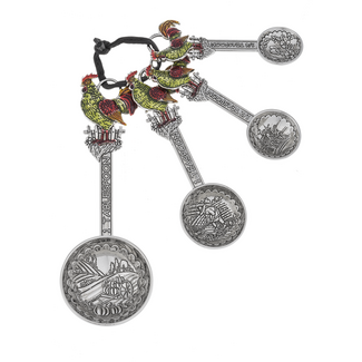 Rooster Measuring Spoons 4pc