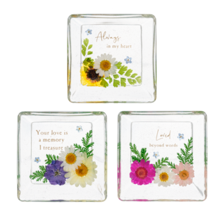 Real Flower Trinket Dish