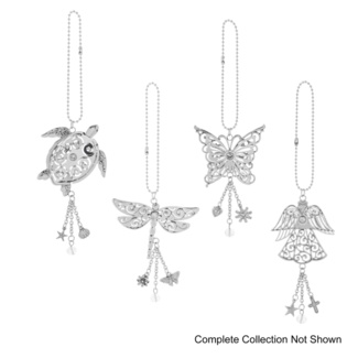Silver 3D Car Charms