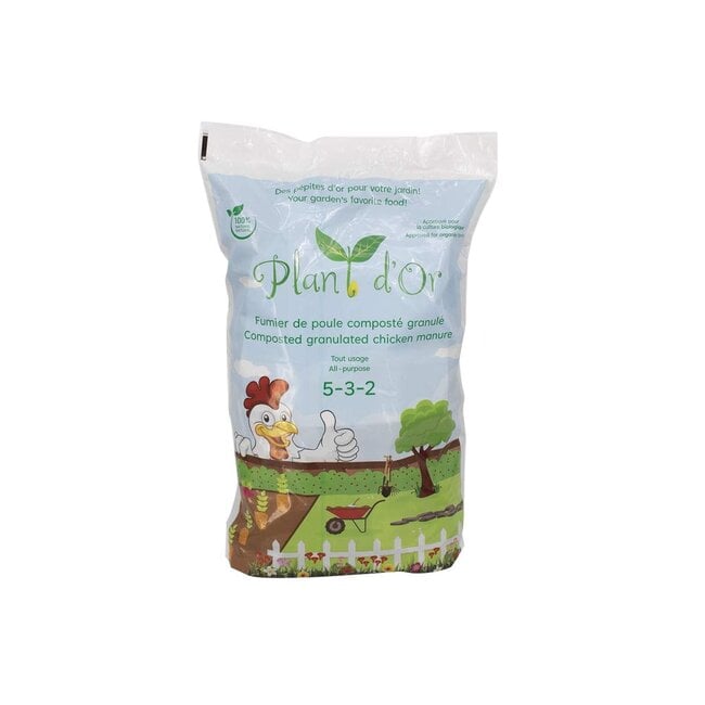 Composted Granulated Chicken Manure (5-3-2) 20kg