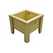 14" Square Wood Flower Box