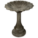 Birdbath - Lamppost Base & Sunflower Top