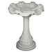 Birdbath - Lamppost Base & Tulip Top Black
