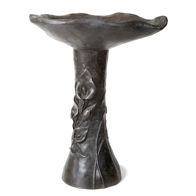 Birdbath - Calla Lily