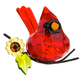 3.5" Sunflower Cardinal