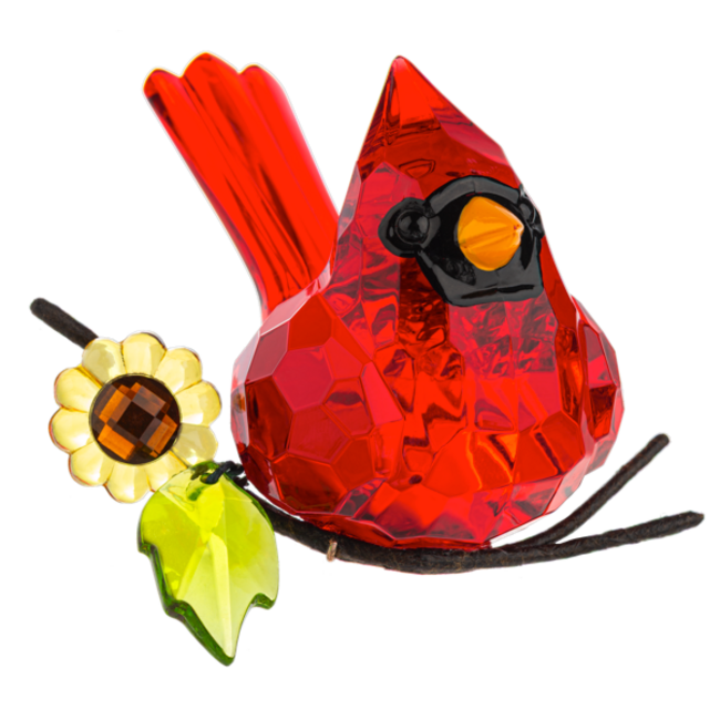 3.5" Sunflower Cardinal