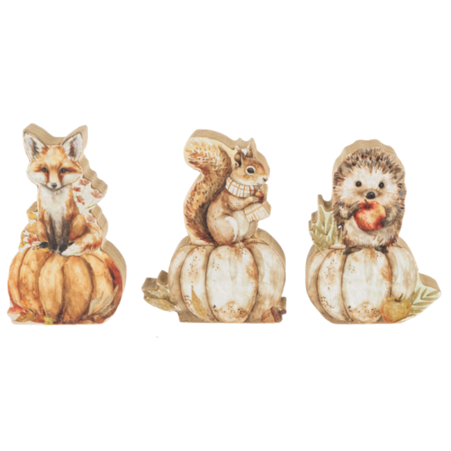Harvest Animal Block Figurine