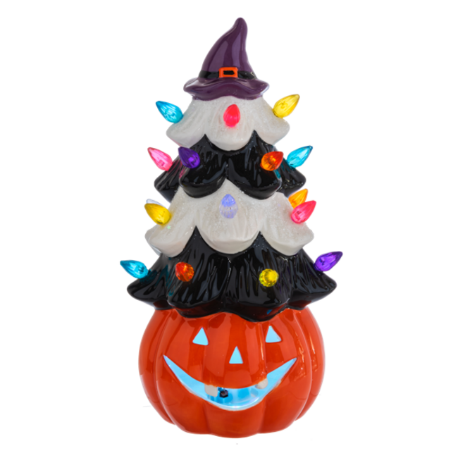 Light Up Jack O' Lantern Tree