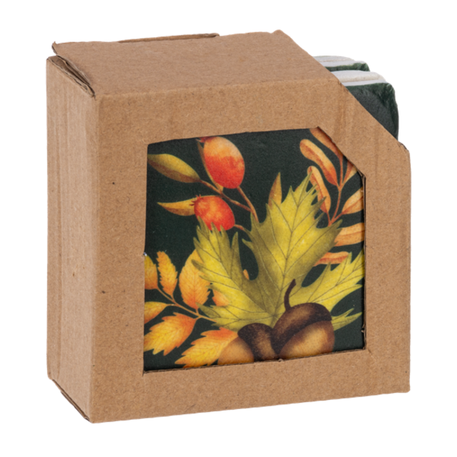 Fall Foliage Coaster 4pc