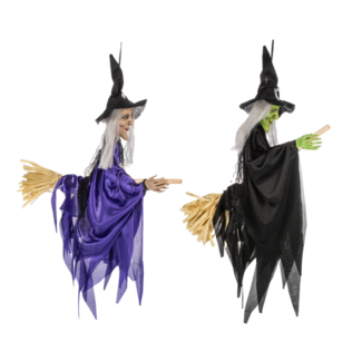 Halloween Witch w/ Broom