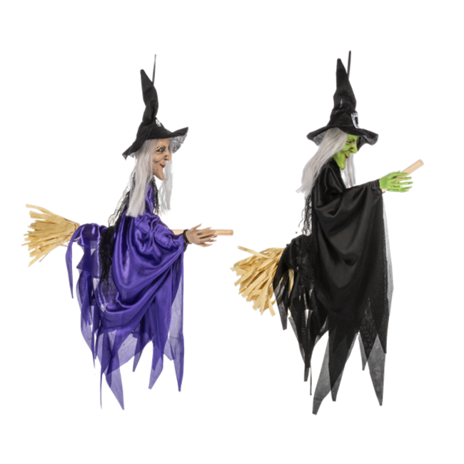 Halloween Witch w/ Broom