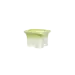 3" Green Dripping Glaze Pot