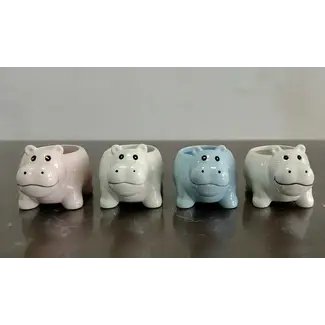 3" Hippo Pot