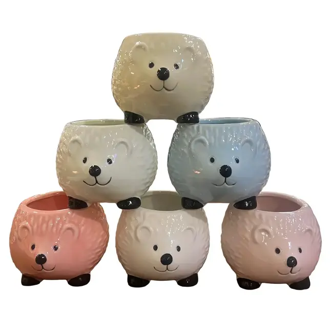 3" Hedgehog Pot