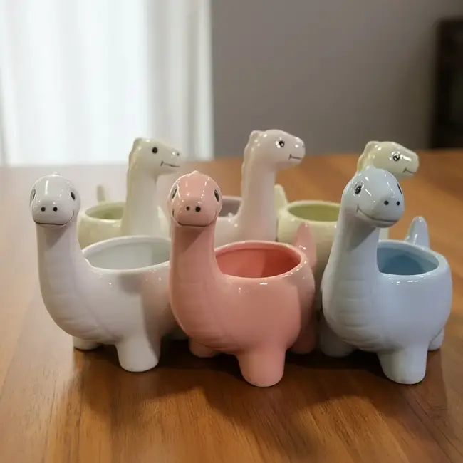 3" Dinosaur Pot