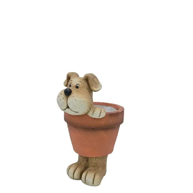 Standing Dog Planter