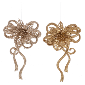 Poinsettia Ornament