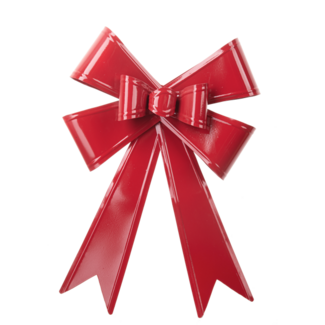 Red Bow Wall Decor