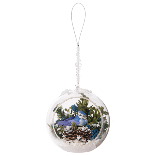 5" Blue Jay Terrarium Ornament