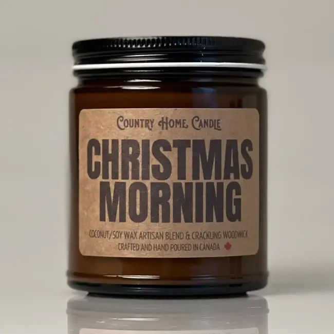 Christmas Morning Candle w/ Wood Wick 8oz