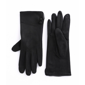 Faux Suede Texting Gloves