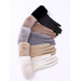 Faux Fur Cuffed Texting Gloves Asst