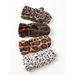 Leopard Print Fleece Mittens